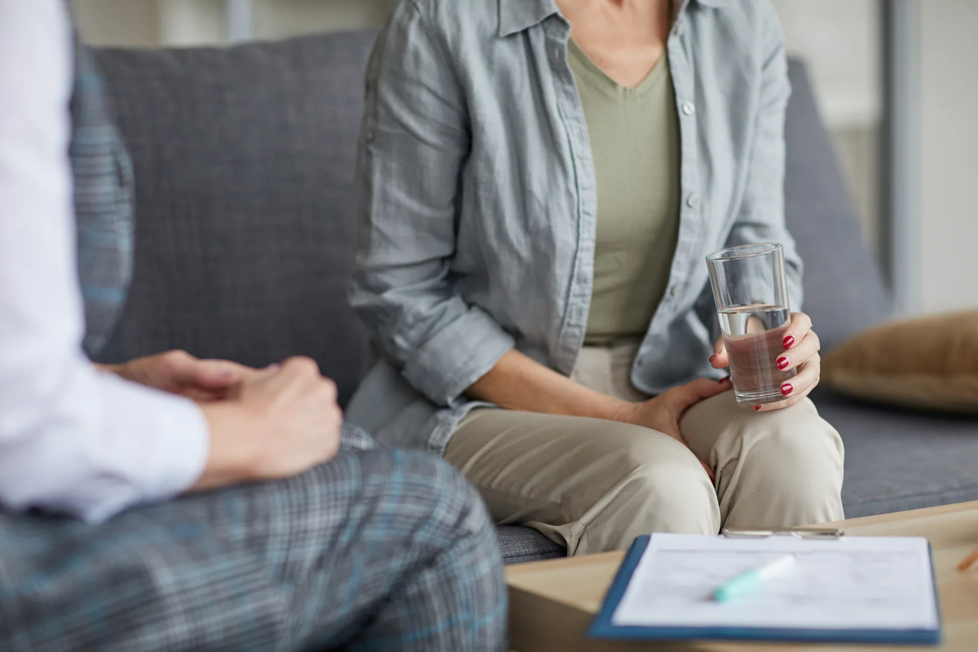 Calm counseling moment